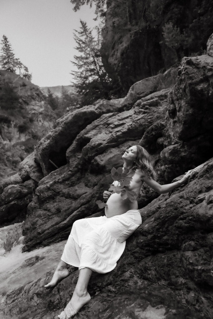 Babybauch Shooting Tirol