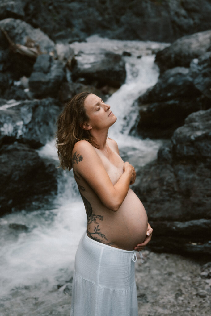 Babybauch Shooting Tirol